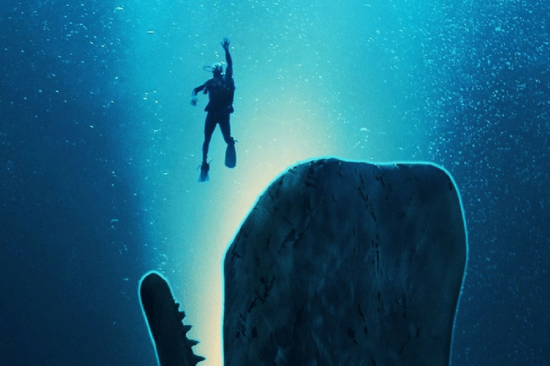 &ldquo;Dentro da Baleia&rdquo; coloca um mergulhador diante de uma situa&ccedil;&atilde;o limite ap&oacute;s ele ser engolido por um cachalote e precisar escapar antes do fim do oxig&ecirc;nio 