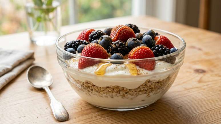 Crie camadas cremosas e refrescantes que garantem energia e saciedade para come&ccedil;ar bem o dia.