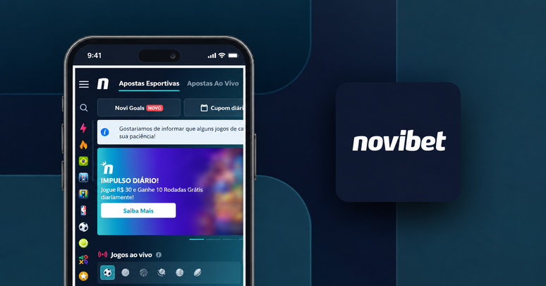 O c&oacute;digo promocional Novibet TERRAVIP pode ser inserido durante o cadastro