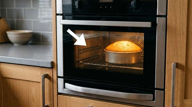 O uso frequente da luz interna e do visor de vidro dispensa a abertura desnecess&aacute;ria do forno.
