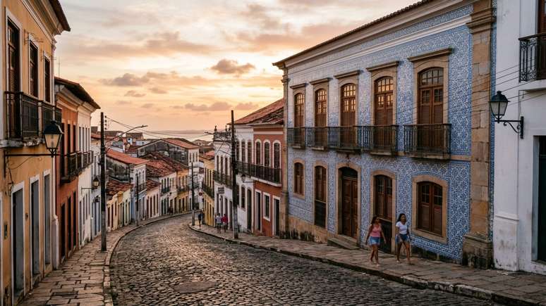 Os ic&ocirc;nicos casar&otilde;es azulejados combinam est&eacute;tica e funcionalidade clim&aacute;tica no litoral brasileiro.