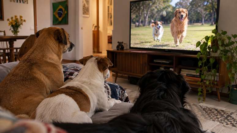 Estudos ajudam a entender como c&atilde;es percebem animais nas telas.
