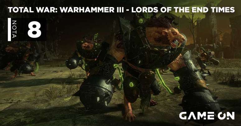 Total War: Warhammer III - Lords of the End Times - Nota 8