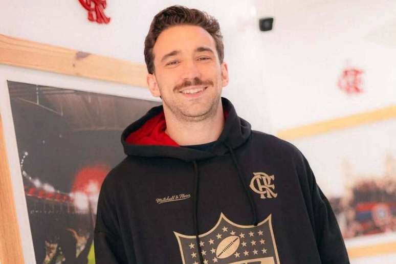 L&eacute;o Ortiz nunca escondeu a paix&atilde;o pelo futebol americano &ndash;