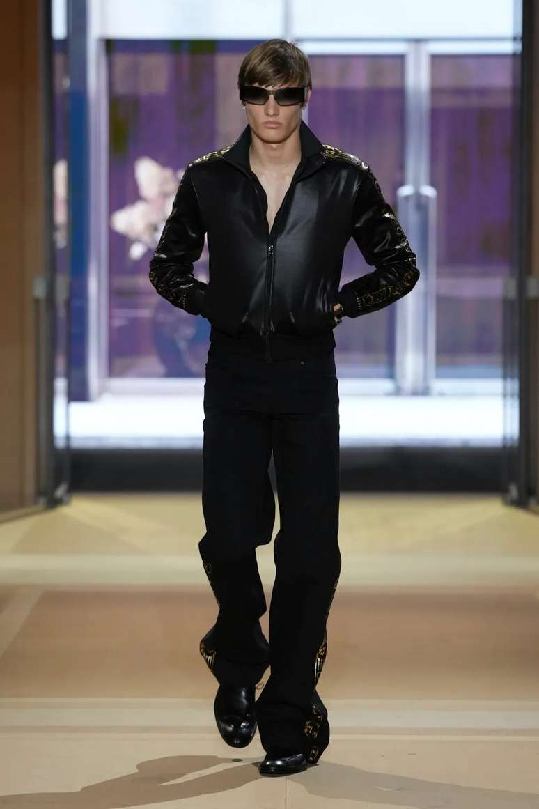 Jo&atilde;o Hilbert na Gucci 