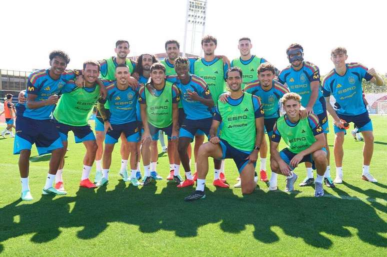 Atividade da Espanha antes de encarar o os ingleses em Wembley &ndash;