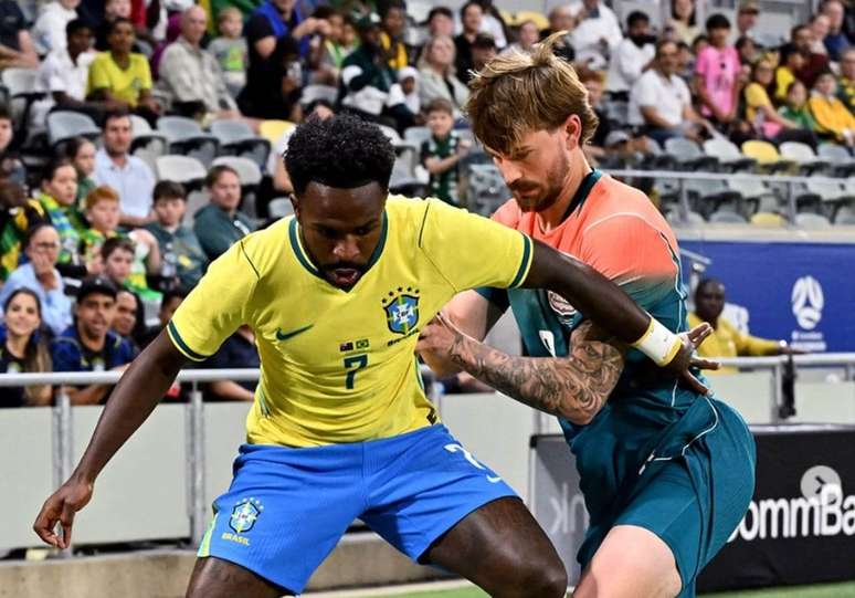 Vini Jr tem atua&ccedil;&atilde;o muito fraca da fera brasileira.