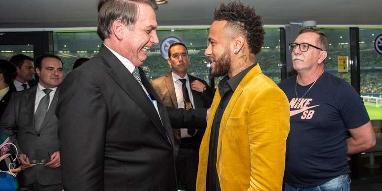 Jair Bolsonaro e Neymar assistiram juntos a semifinal da Copa Am&eacute;rica de 2019 no Mineir&atilde;o
