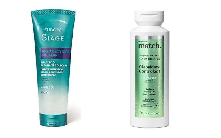 Shampoo para cabelos oleosos