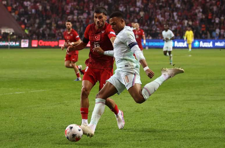 Mbapp&eacute; marcou o gol da vit&oacute;ria da Fran&ccedil;a sobre a Turquia por 1 a 0 &ndash;