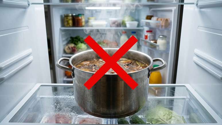 O consumo seguro das sobras exige armazenamento adequado e reaquecimento em alta temperatura.