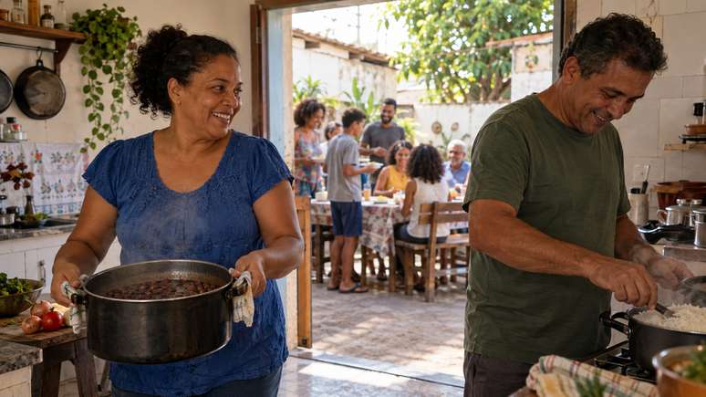 O feij&atilde;o atrasou, mas trouxe novos convidados para a mesa.