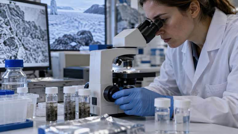 Estudar esses lagos exige cuidado extremo para evitar contamina&ccedil;&atilde;o.