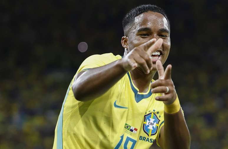 Endrick em a&ccedil;&atilde;o pela Sele&ccedil;&atilde;o Brasileira &ndash;