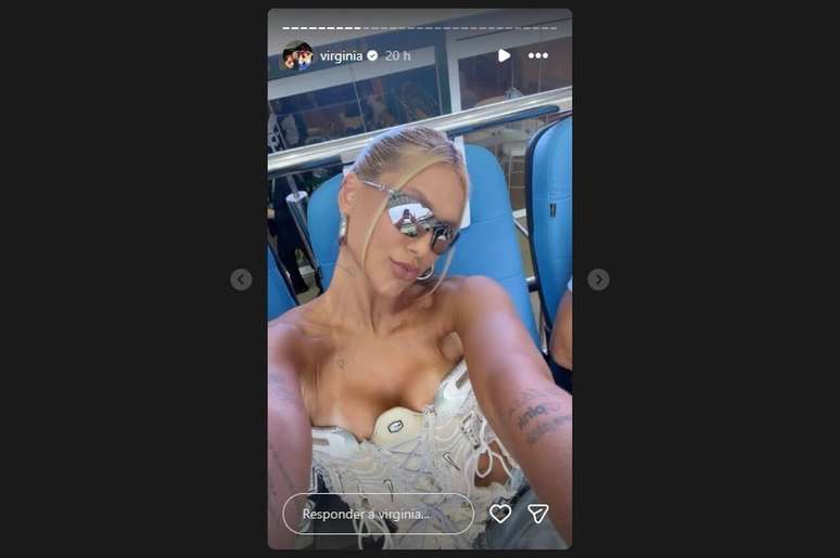 Virg&iacute;nia durante o evento da NFL no Maracan&atilde; &ndash;