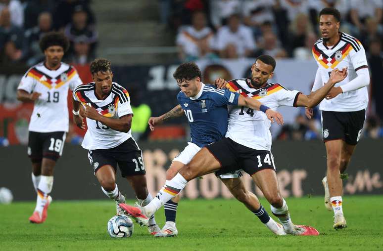 Alemanha e Gr&eacute;cia mediram for&ccedil;as pela segunda rodada da Liga das Na&ccedil;&otilde;es &ndash;