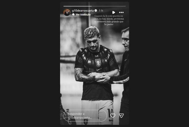 Arrasca em publica&ccedil;&atilde;o no Instagram &ndash;