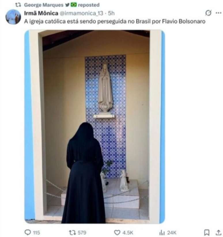 Servidor da Secom compartilhou informa&ccedil;&otilde;es falsas sobre Fl&aacute;vio Bolsonaro contra a Igreja Cat&oacute;lica