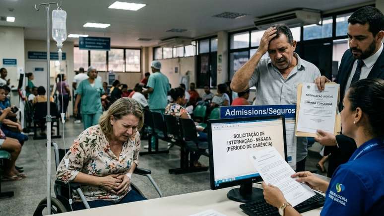 A negativa de interna&ccedil;&atilde;o de urg&ecirc;ncia ap&oacute;s o prazo de car&ecirc;ncia de vinte e quatro horas &eacute; uma pr&aacute;tica abusiva e ilegal.