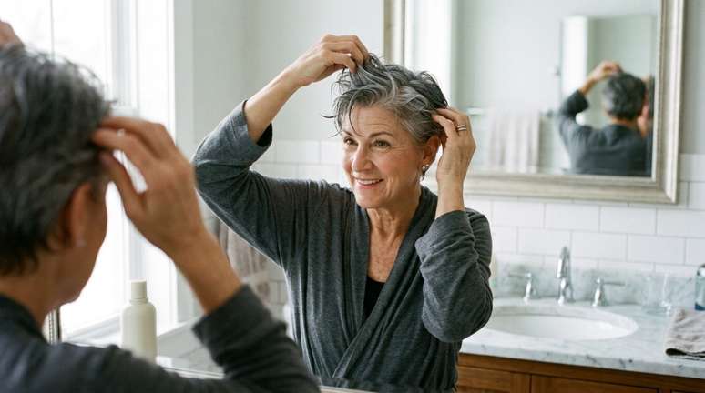 Produtos muito densos podem juntar as mechas e retirar o movimento que ajuda o pixie a parecer leve.