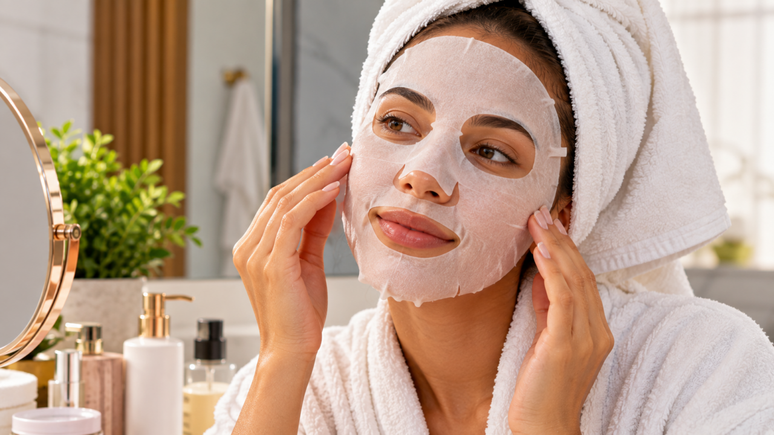 A m&aacute;scara facial pode refor&ccedil;ar a hidrata&ccedil;&atilde;o, mas o uso incorreto pode irritar a pele. Veja quais ativos evitar e como aplicar corretamente.