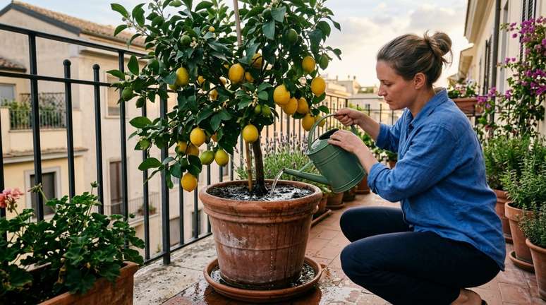 Limoeiros podem ser cultivados em recipientes, especialmente quando recebem bastante luz e espa&ccedil;o para as ra&iacute;zes.