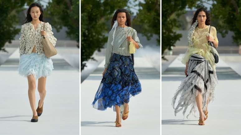 Desfile primavera-ver&atilde;o 2027 da Dior 