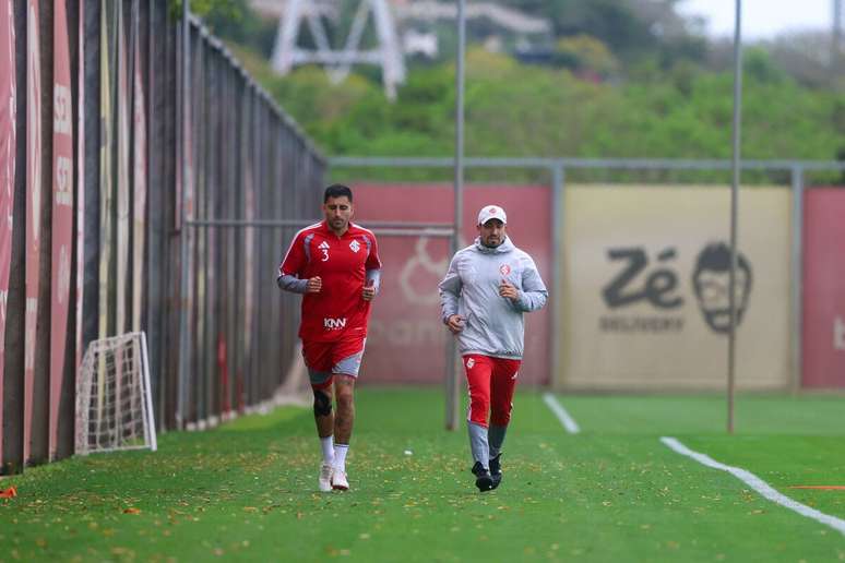 Marip&aacute;n em atividade no CT do Internacional &ndash;