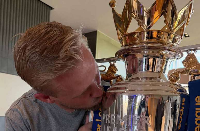 Kasper Schmeichel, ex-goleiro dinamarqu&ecirc;s, foi campe&atilde;o pelo Leicester City &ndash;