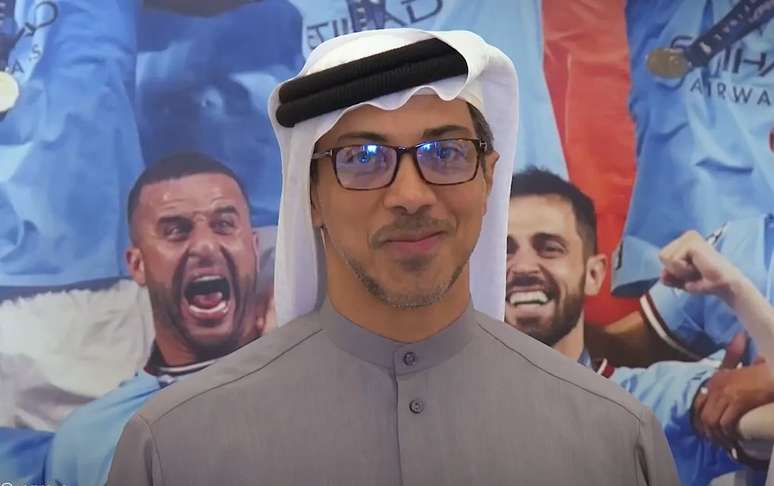 Xeque Mansour Bin Zayed Al Nahyan, propriet&aacute;rio do Manchester City &ndash; Reprodu&ccedil;&atilde;o de v&iacute;deo
