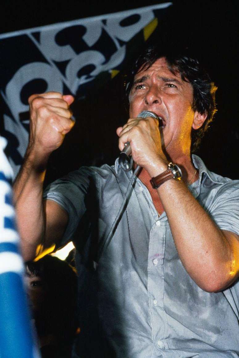 Fernando Collor de Mello em foto de 1989