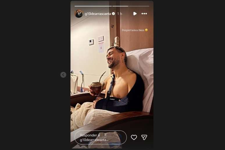 Com bom humor, Arrascaeta faz publica&ccedil;&atilde;o em sua rede social &ndash;