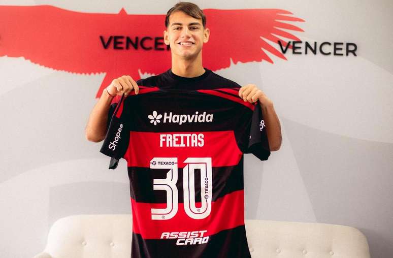 Freitas chegou em 1&ordm; de setembro ao Flamengo &ndash;
