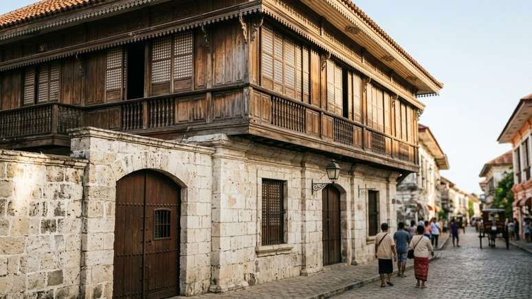 O planejamento urbano estabelecido pelos colonizadores espanh&oacute;is organizou o espa&ccedil;o em um tra&ccedil;ado regular com pra&ccedil;as centrais imponentes.