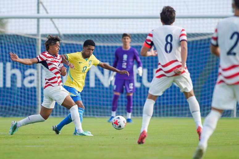 Sele&ccedil;&atilde;o Brasileira venceu os EUA por 2 a 0 em amistoso sub-20 &ndash;