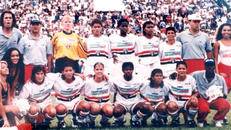 Elenco do S&atilde;o Paulo campe&atilde;o estadual e da Ta&ccedil;a Brasil de Futebol Feminino de 1997