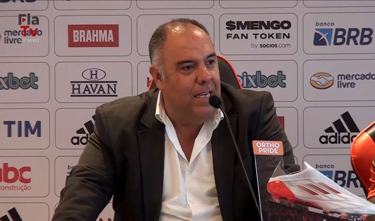 Marcos Braz, ex-vice de futebol do Flamengo &ndash; Reprodu&ccedil;&atilde;o/FlaTV