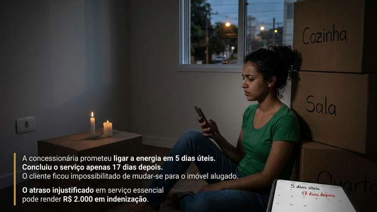 O consumidor prejudicado por falhas na presta&ccedil;&atilde;o de servi&ccedil;os pode buscar repara&ccedil;&atilde;o judicial por danos morais.
