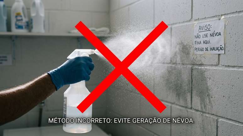 A ventila&ccedil;&atilde;o adequada e o uso de equipamentos de prote&ccedil;&atilde;o garantem a seguran&ccedil;a durante a higieniza&ccedil;&atilde;o contra fungos.