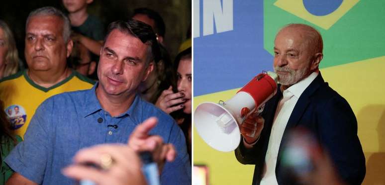 Fl&aacute;vio Bolsonaro e Lula v&atilde;o disputar o 2&ordm; turno 