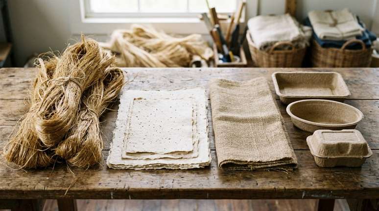 Depois de tratadas, as fibras podem ser incorporadas a fios e tecidos, muitas vezes misturadas com algod&atilde;o, viscose ou outras mat&eacute;rias-primas.