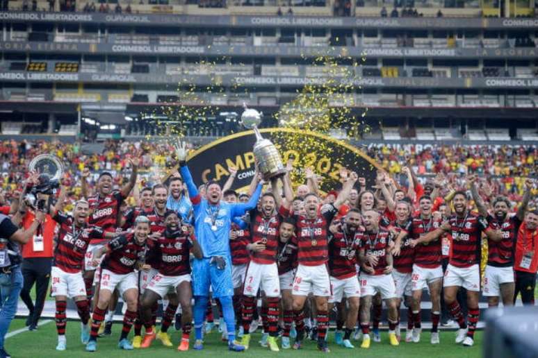 Flamengo foi campe&atilde;o da Libertadores de 2022 &ndash;