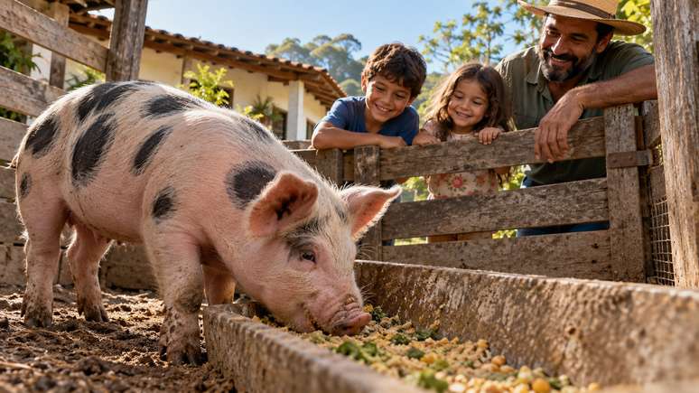 A fam&iacute;lia precisou conversar sobre afeto, cria&ccedil;&atilde;o e destino do animal.