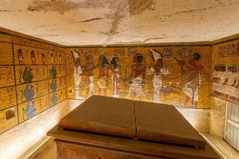 C&acirc;mara funer&aacute;ria de Tutanc&acirc;mon, interior