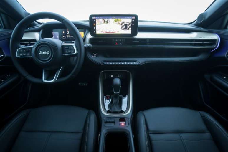 Interior do Jeep Avenger