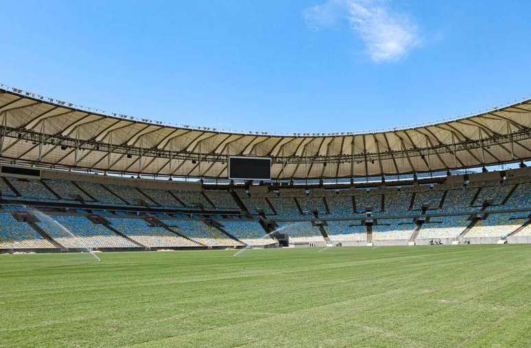 Maracan&atilde; passou por troca do gramado nas &uacute;ltimas semanas &ndash;