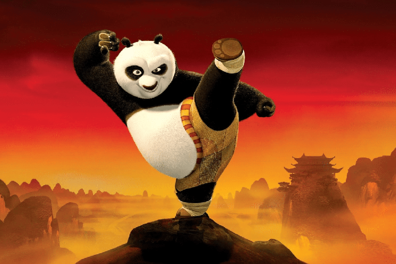 &ldquo;Kung Fu Panda&rdquo; conta a hist&oacute;ria de um panda que enfrenta suas inseguran&ccedil;as enquanto descobre seu potencial e aprende sobre persist&ecirc;ncia 