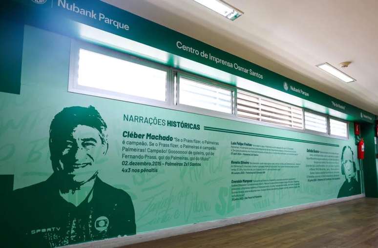 Mudan&ccedil;as visuais no Nubank Parque, est&aacute;dio do Palmeiras &ndash;&nbsp;