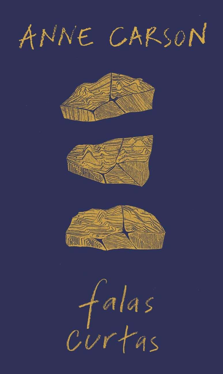 Capa do livro Falas Curtas, de Anne Carson