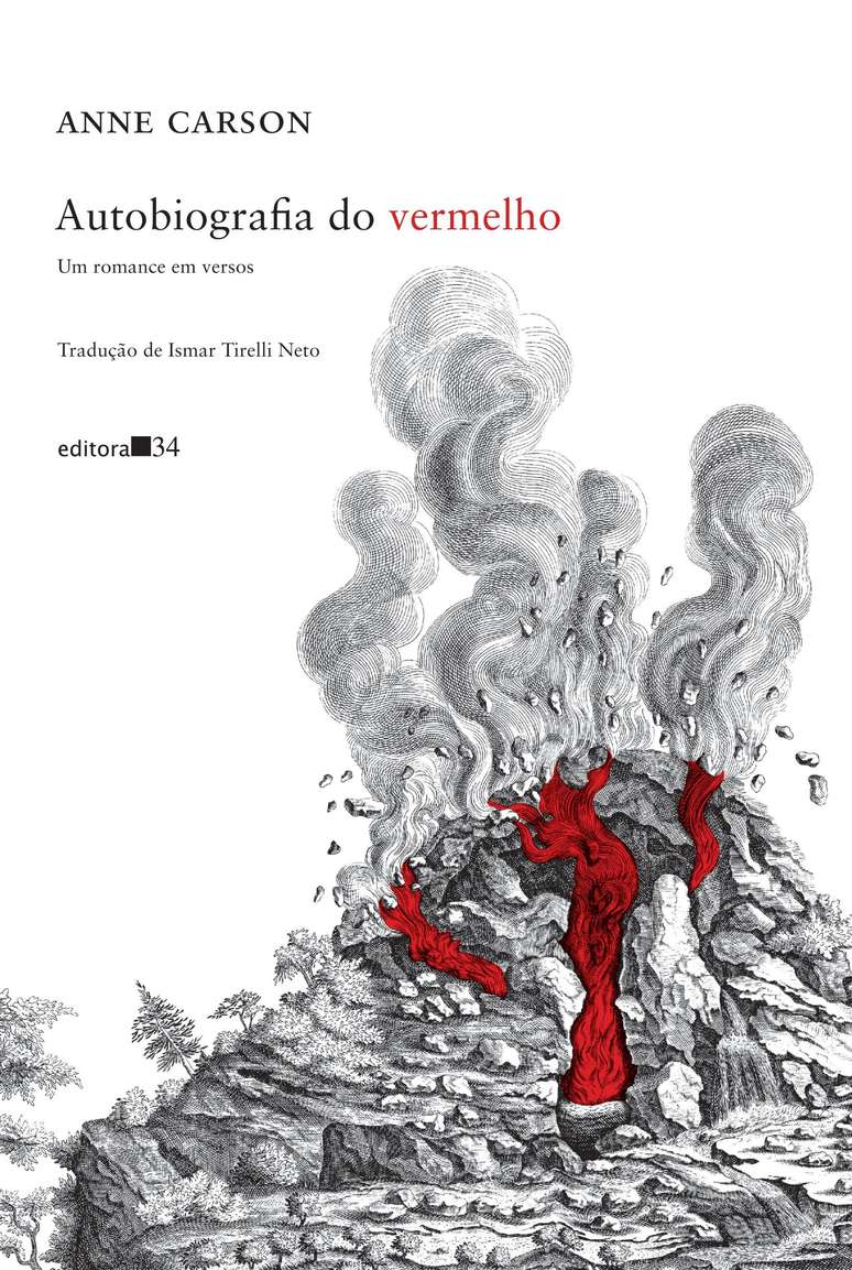 Capa do livro Autobiografia do Vermelho, de Anne Carson
